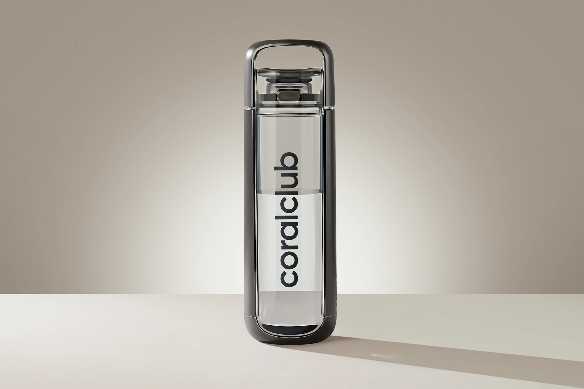 KOR One Water Bottle, Warm charcoal